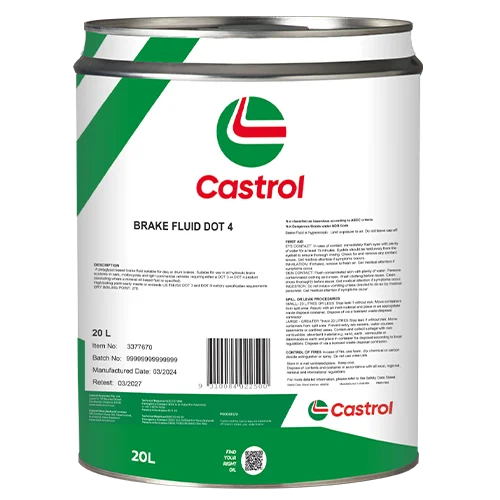 Castrol BRAKE FLUID DOT 4 - 20L